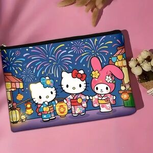 Hello Kitty and Friends Fireworks Cosmetics Bag